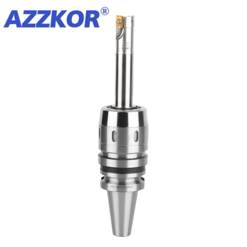 AZZKOR Powerful Tool Holder BT40-C32-105L Rough Semi Precision Milling CNC Machining Tools Holder (Set High-Precision Type)