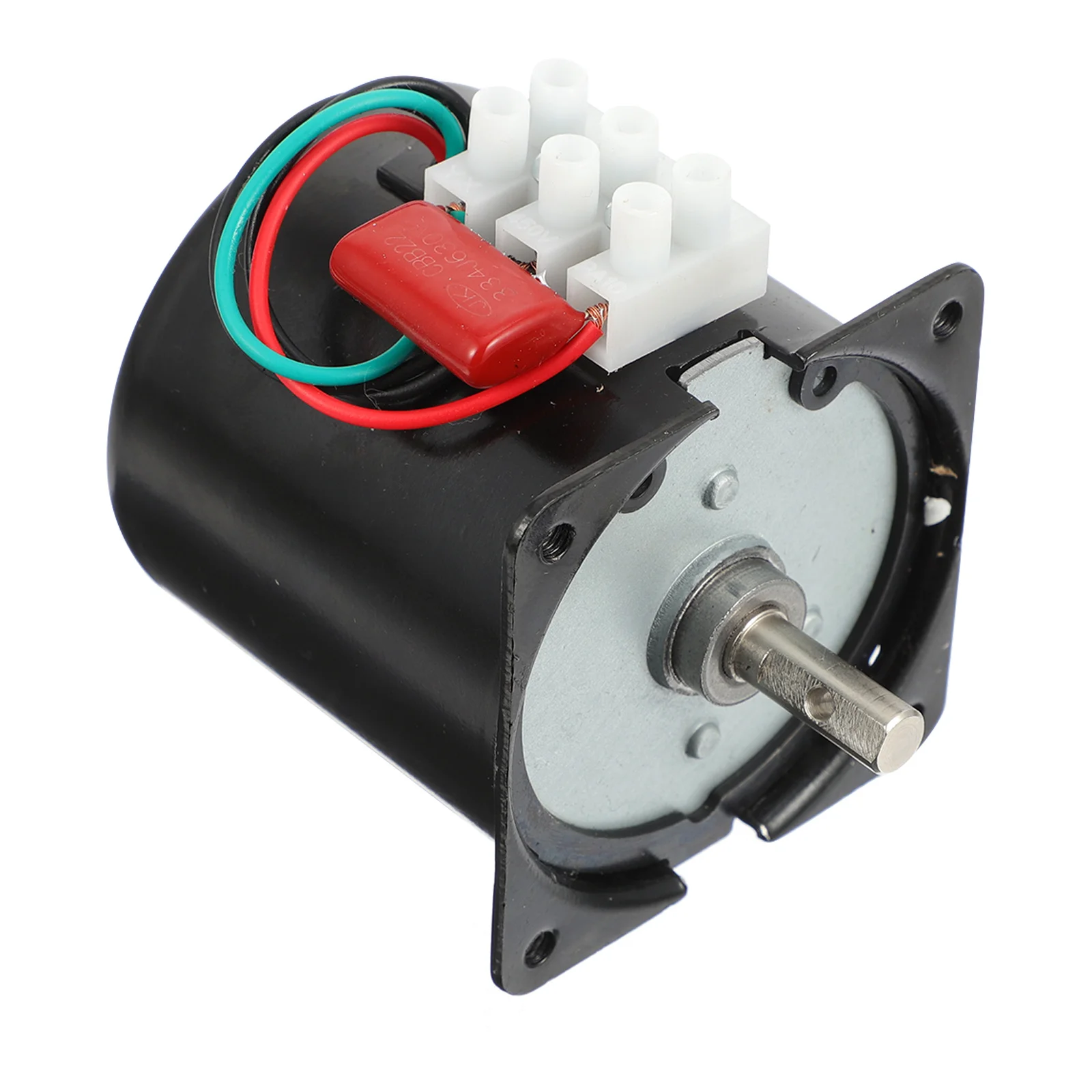 

Electric Geared Motor Lightweight Portable Easy to Assemble High Temperature Resistance Long Lasting Gear Motor for Robots