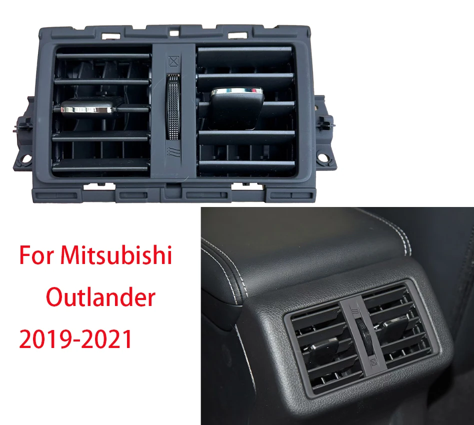 

Car Rear Air Outlet For Mitsubishi Outlander 2019-2021 AC Vent Console Air Vent Air Conditioner Outlet