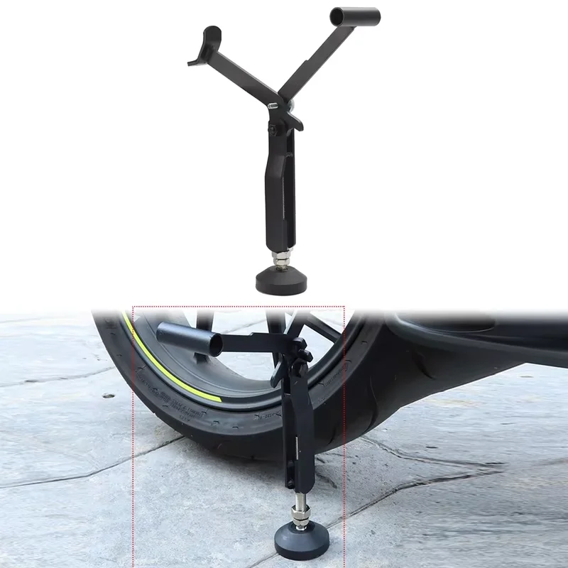 Motorcycle Stand Lifting Support Frame Foldable Heavy Lift Stand Stable Crane Frame For Motorcycle With Upgraded Armrest image 4