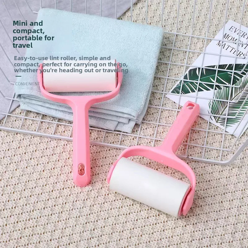 Tearable Sticky Hair Remover Roller for Coats Pet Hair Rollers Modern Minimalist Style Plastic Sticky Hair Remover