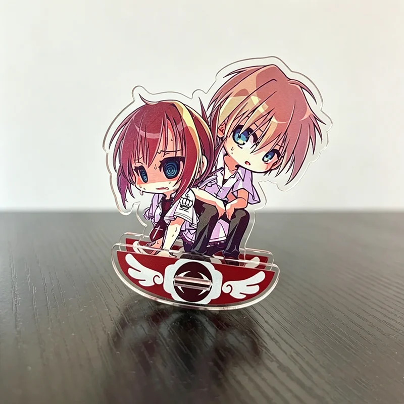 ‌Game Wonderful Everyday Down the Rabbit-Hole Cosplay Standing Plate Kawaii Acrylic Figure Stand Desktop Accessory Ornament Prop