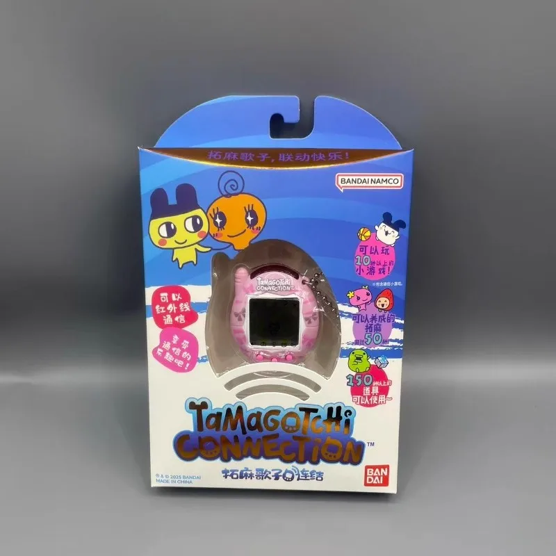 Nowy Bandai Tamagotchi V3 Komunikujący się Online Zwierzak Elektroniczny Nowa Edycja Wykwintny Łuk Niebieska Bąbelka Dostępny od Ręki