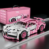 Innovative Speed Vehicle Model City Mechanical Puzzle Block Kit for Adult Gift
