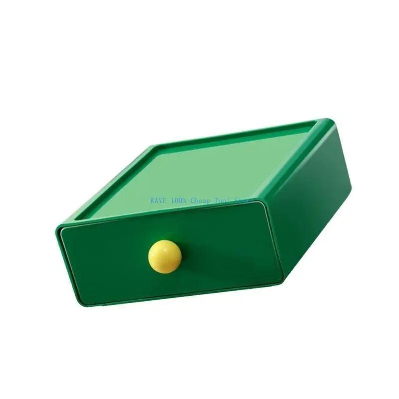 

G6KA Stackable Plastic Desktop Storage Box Large Capacity Stationery Organization Box