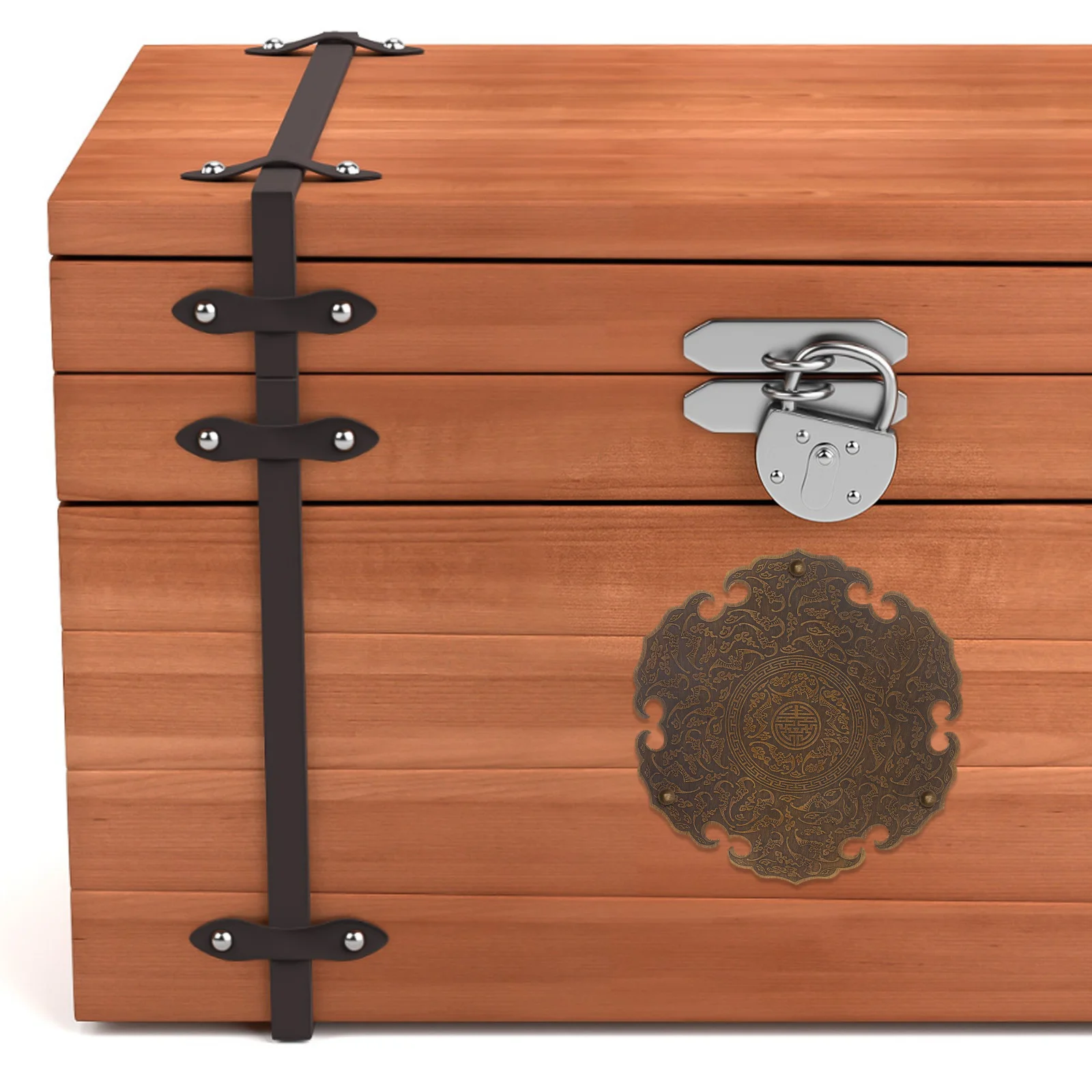 

Chic Copper Applique for Cabinet Doors Metal Onlay Vintage Furniture Decor Style DIY Craft Home Decoration