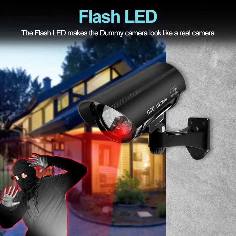 The New 1PC Virtual Security Camera Monitors The Indoor And Outdoor Fake Closed-Circuit Television Monitoring System, And The Re