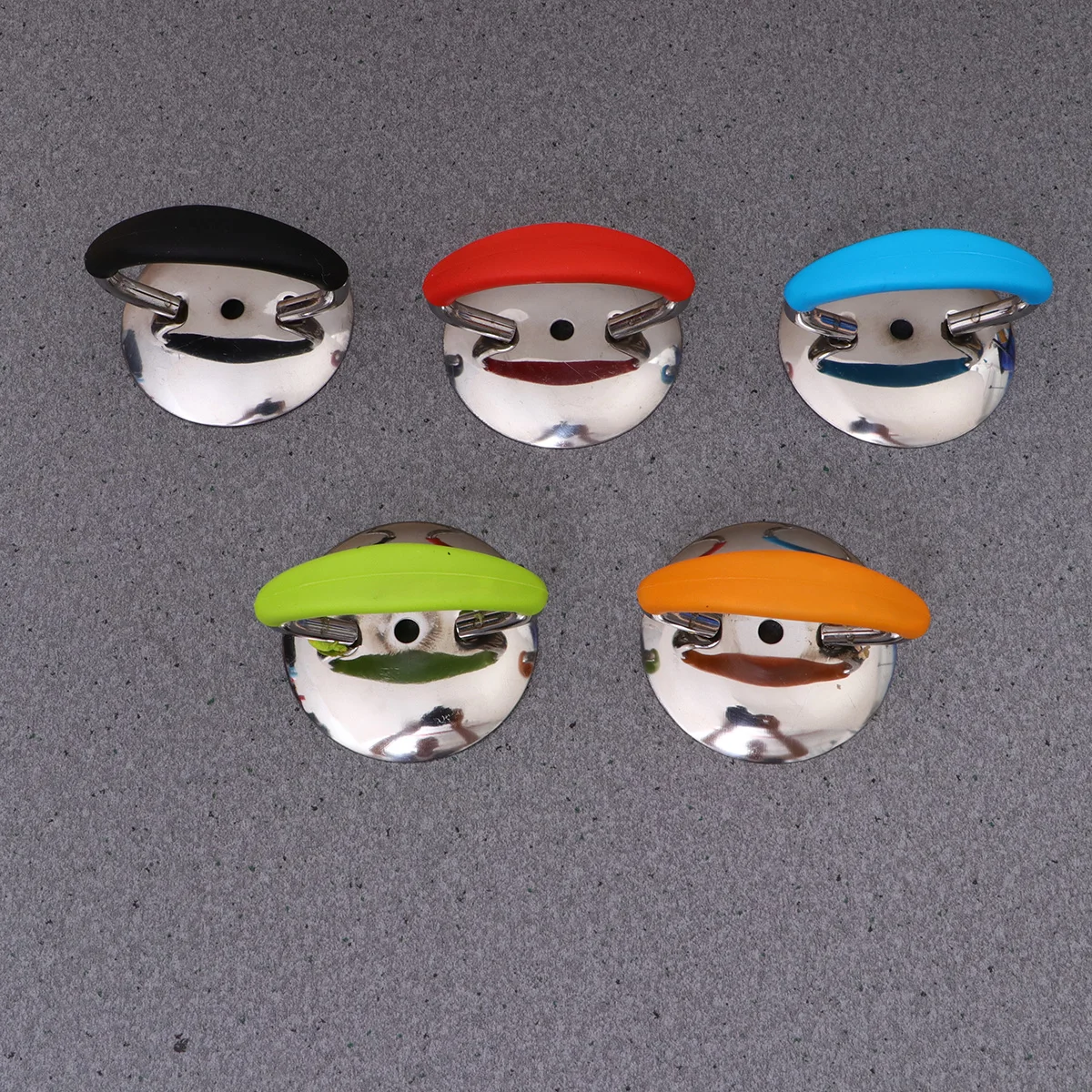 

5pcs Stainless Steel Pot Handle Replacement Silicone Grip For Universal Cookware Lids Pans Pots Kettles Oil Tanks Kitchen Gadget