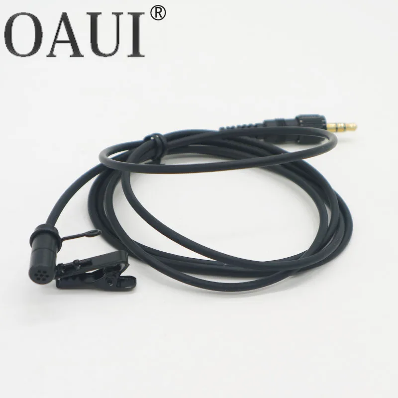 

Condenser Lavalier Microphone Mic Photography 3.5mm TRS Plug for Sony UWP V1 D11 D21 Wireless Microphones Transmitter System