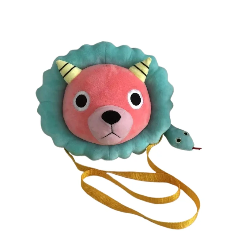 New Hot Sales Anime Spy×Family Anya Forger Lion Shoulder Bag Chimera Pink Green Shoulder Bag Cute Toys Cosplay Animal Doll Gifts