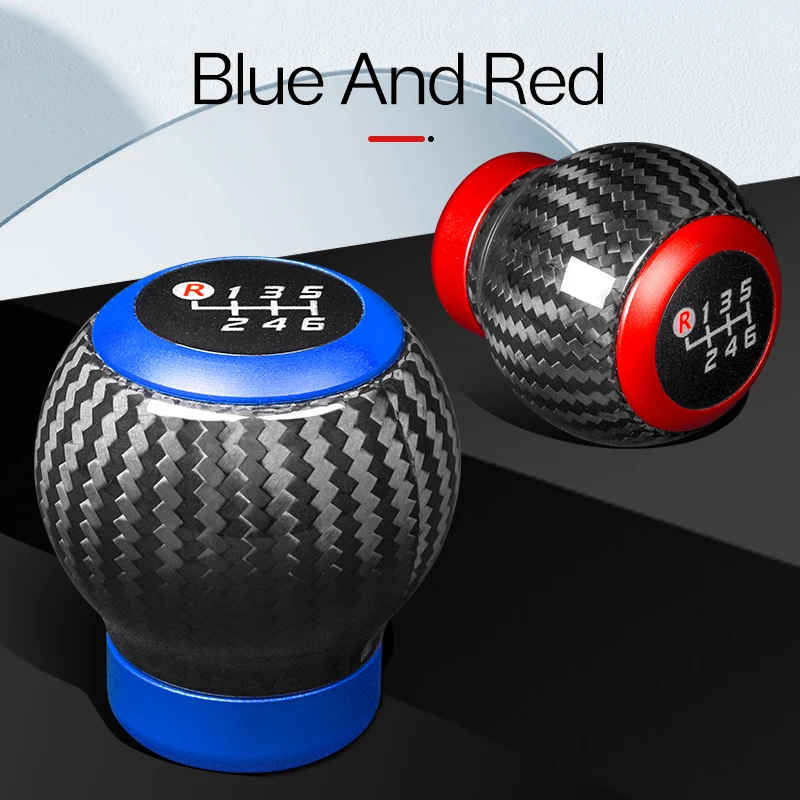

Carbon Fiber Shift Knob Gear Shifter Knobs Replacement Car Styling Accessories For Toyota GR86 Subaru BRZ 2022 2023