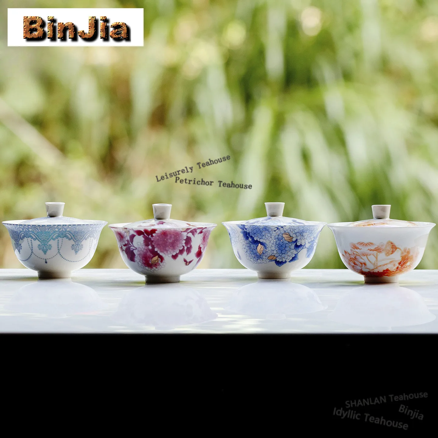 

120ml Plant Ash Hand Painted Gaiwan Japanese Tea Tureen Tea Bowl with Lid Kit Tea Brewing Cover Bowl Chinese Tea Set Collection