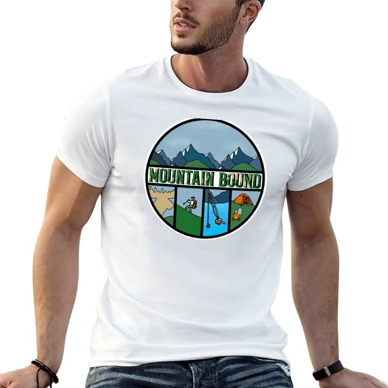 Mountain Bound T-Shirt Ultra Soft Breathable Tee Top