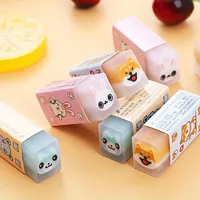 12/6pcs Animal Erasers For Kids - Cute Desk Pets - Fun, Educational & Rewardable - Classroom Use - Perfect Back To School Gifts