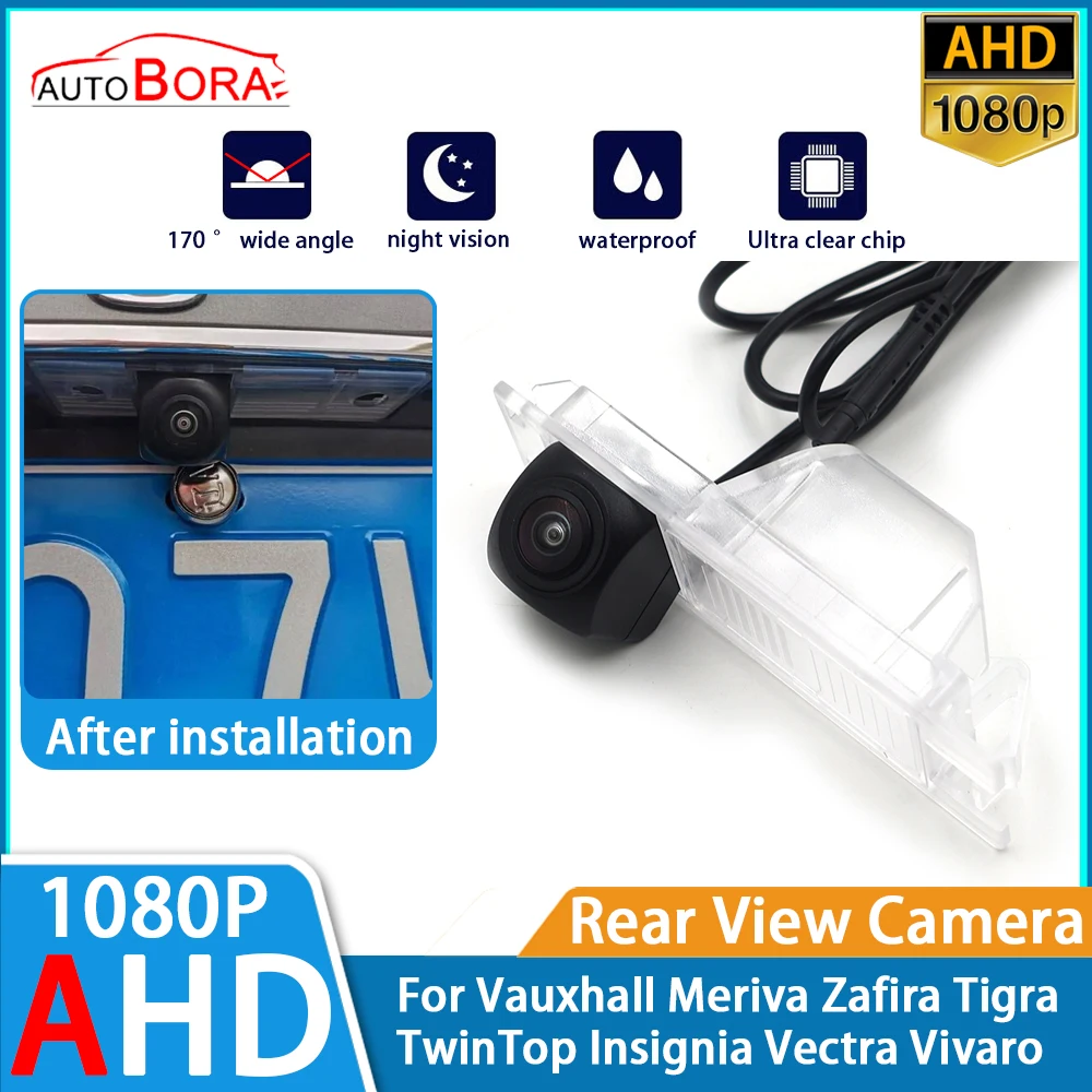 

Reverse Parking Car Rear View Camera AHD 1080P Night Vision for Vauxhall Meriva Zafira Tigra TwinTop Insignia Vectra Vivaro