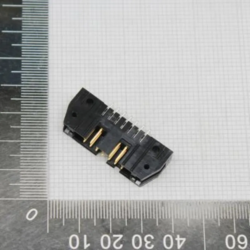 5PCS Wirining Accessories Genuine 5102154-2 Ribbon Cable Connectors Wire-to-Board 14P 2.54 mm 2 Row Automobile Smart Electronic