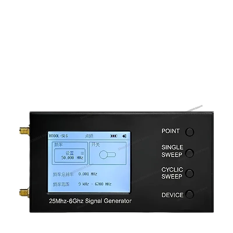 For Signal Generator, Frequency 9KHz-22GHz Microwave RF Source Point Frequency Sweep Dual Channel Output Signal