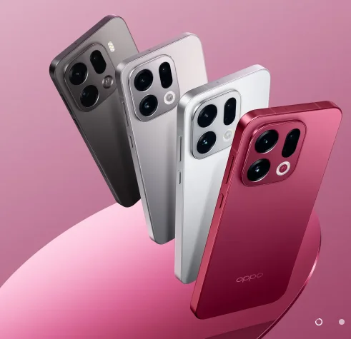 Oppo Find X9 Rear Camera 50MP 6.59 Inch AMOLED 120Hz Dimensity 9500 Battery 7025mAh 80W SuperVOOC 50W Wireless NFC OTA Update