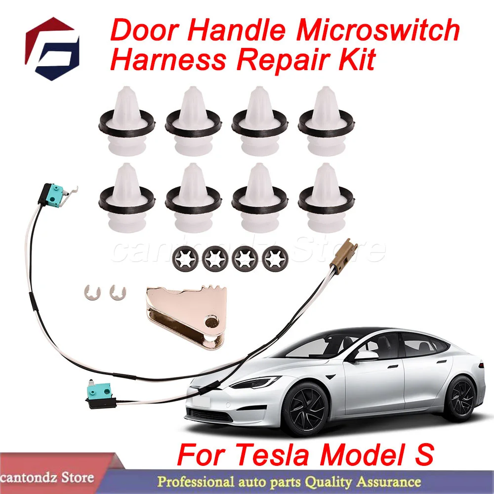 1042845-00-A 1042845-00-B 1016009-00-C Für Tesla Model S 2012-2017 Neues Türgriff-Reparaturset Hochwertiges Autozubehör