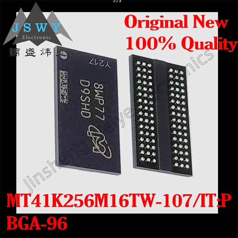 

(5/20 pieces) MT41K256M16TW-107 IT:P BGA-96 MT41K256M16TW/4Gb DDR3L SDRAM memory chip/new original spot electronic