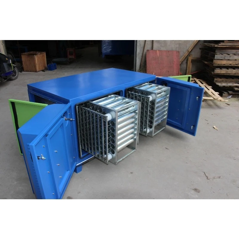 Duct-mounted Waste Gas Filter Industrial air Scrubber Oil Mist Removal  Cooking Fume Disposal Verified