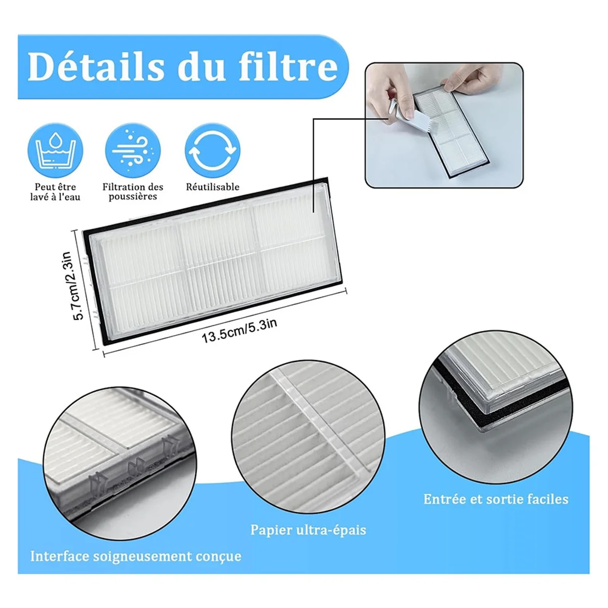 Accesorios Piezas de repuesto para Xiaomi Roborock S7 S7+ S7 Plus S7 MaxV Plus Ultra T7 T7S T7 Plus T7S Plus, cepillos principales