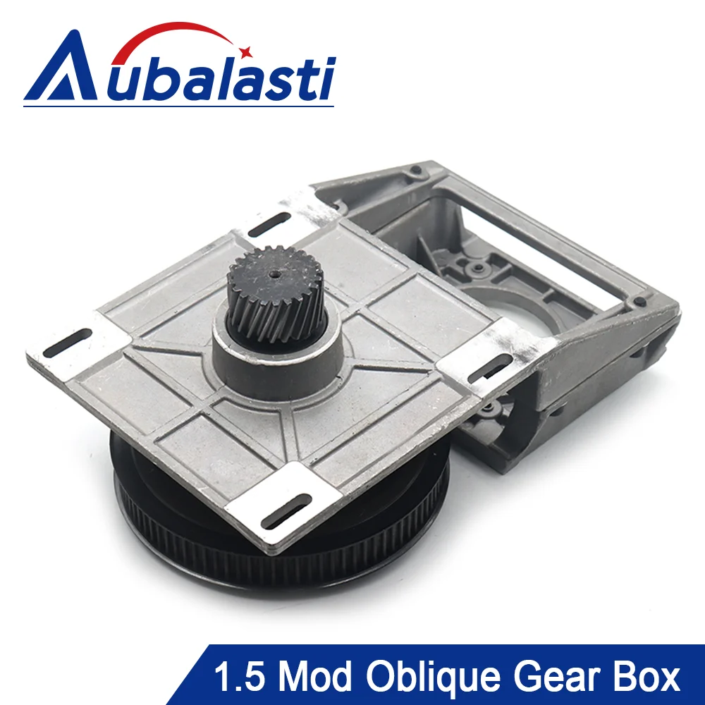 

Aubalasti Oblique Gear Box 1.5m Rack Synchronous Wheel Belt Nema34 Motor For CNC Engraving Machine Accessories