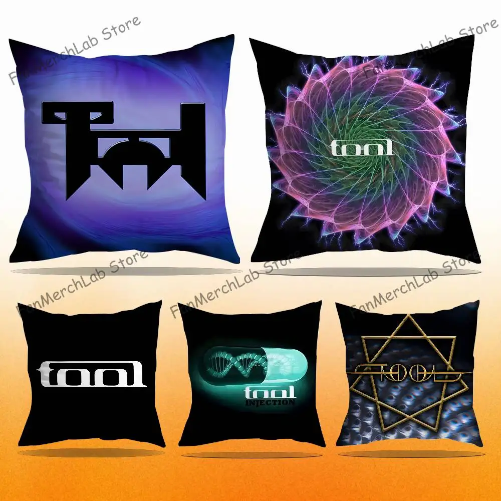 

Band T-Tool Printed Pillow Cover Cushion Case Simple Sofa Pillow Case No Pillow Core