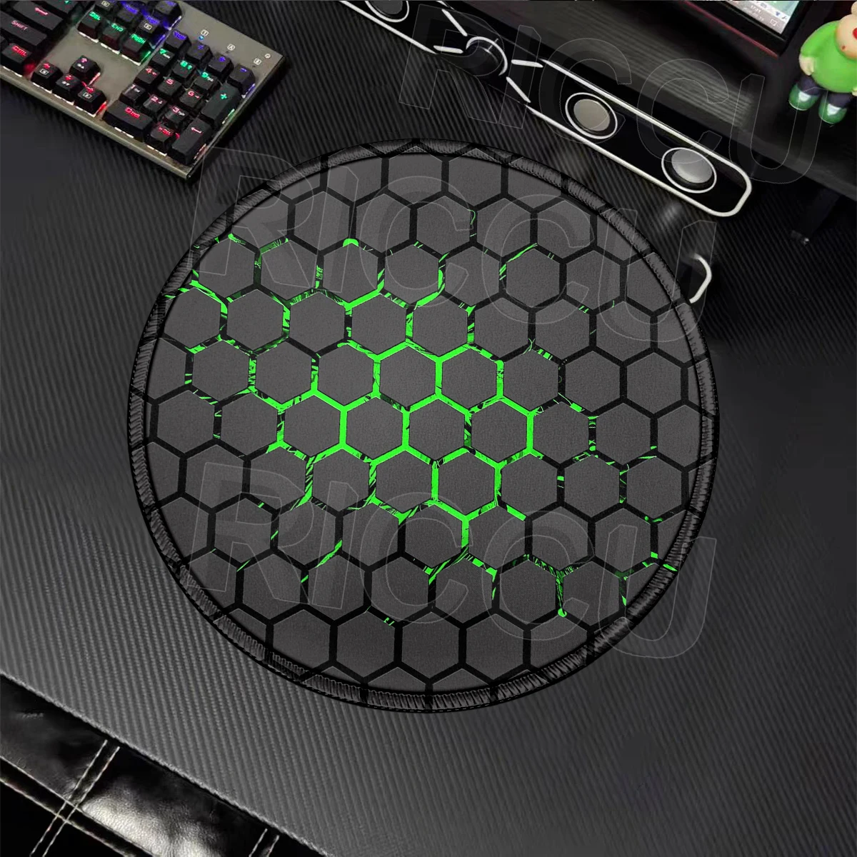Esports Gaming Laptop - 게임용 육각형 마우스 패드 E-스포츠 고무