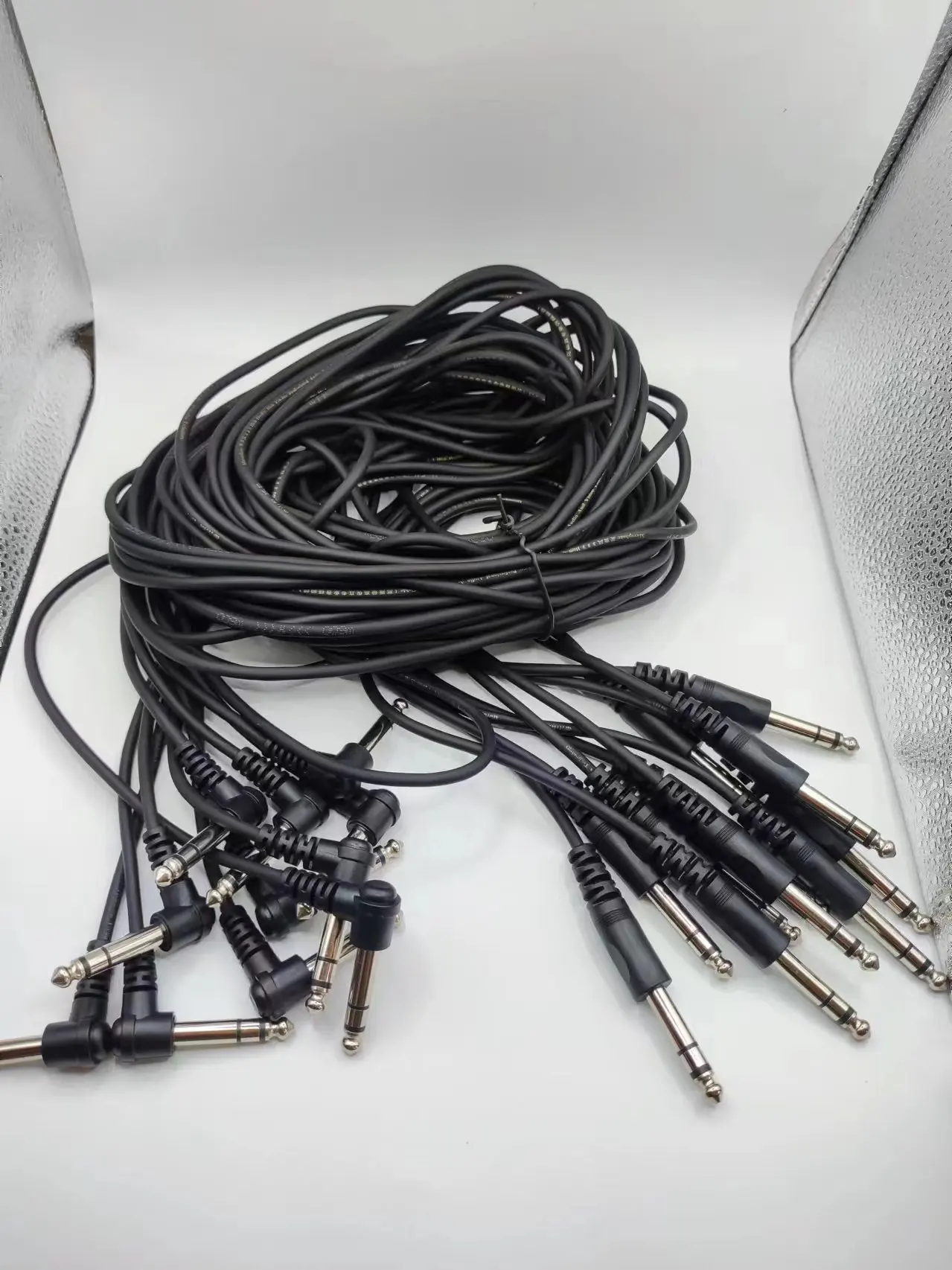 12X Replacement Snake Wire Harness Connector Stereo Cable  for Roland Electronic Drums TD-8 TD-12 TD-20