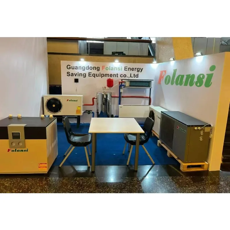 Folansi Pompa Panas Inverter DC Kebisingan Rendah DHW Pendingin Pemanas 14.5kw Sumber Udara Monoblok Inverter DC Pompa Panas Udara Ke Air