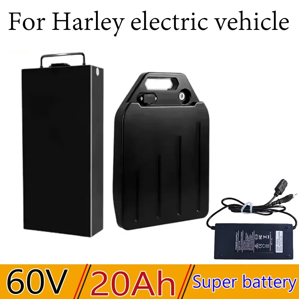 

For Harley electric vehicle li-ion battery 60V 20AH HARLEY battery pack 18650 Cell 300-1000W for CityCoco scooter bicycles