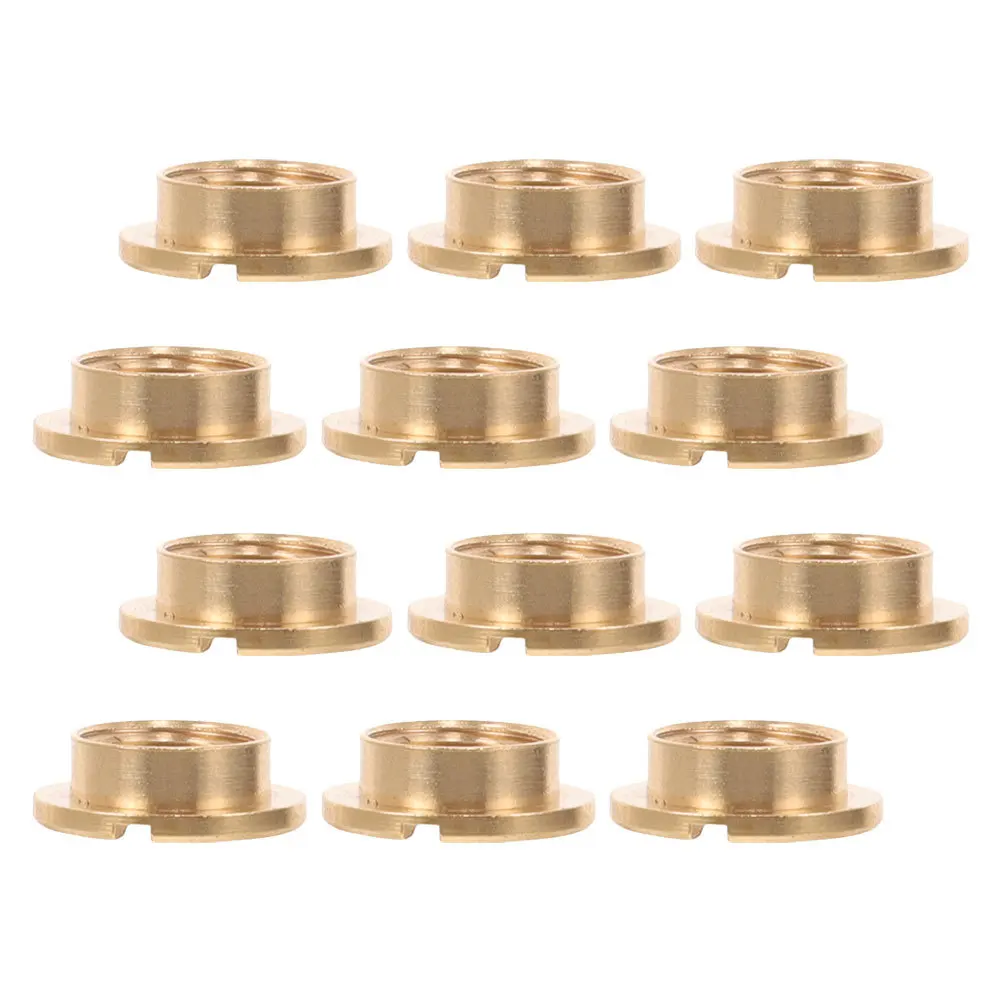 

12Pcs Quartz Clock Mechanism Nuts 4Mm Round Head for Clock Hand Fixing Secure Stable Connection Repair Kit Fastener