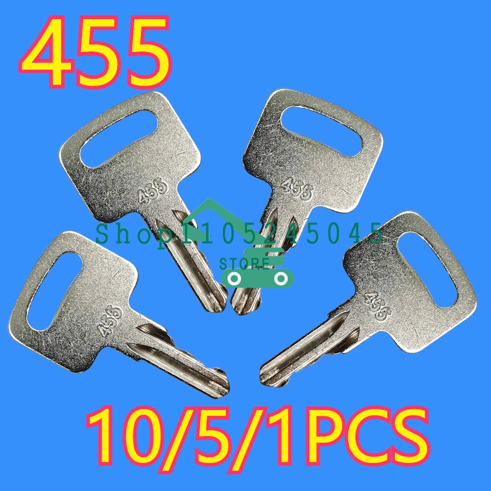 

5/10/1 шт. ключей зажигания 455 (21982, 21982GT) для подъемников Genie GS-1530, GS-1930, GS-2046. Новые.