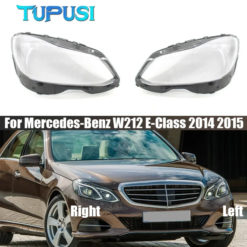 

Headlight Lens Cover Transparent Lamp Shade Headlamp Shell Replace Original Lampshade For Mercedes Benz W212 E-Class 2014 2015