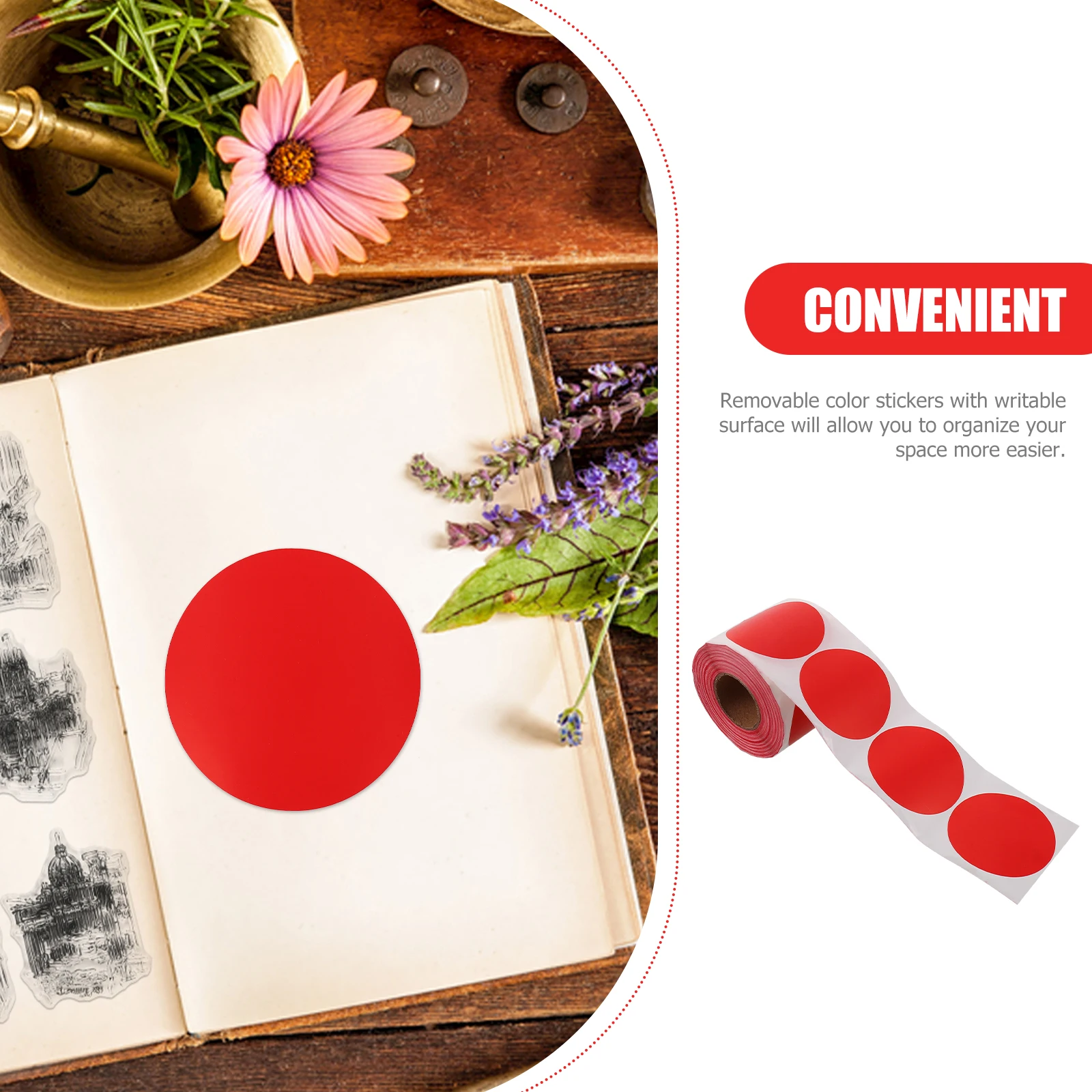 Круглые точечные наклейки 65x65 мм, разноцветные этикетки, бумажные клейкие маркировочные этикетки для домашнего офиса, школьные проекты, подарки