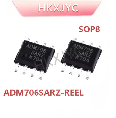 10-50PCS  genuine ADM706SARZ-REEL silk screen ADM706 patch SOP-8 monitoring circuit chip IC