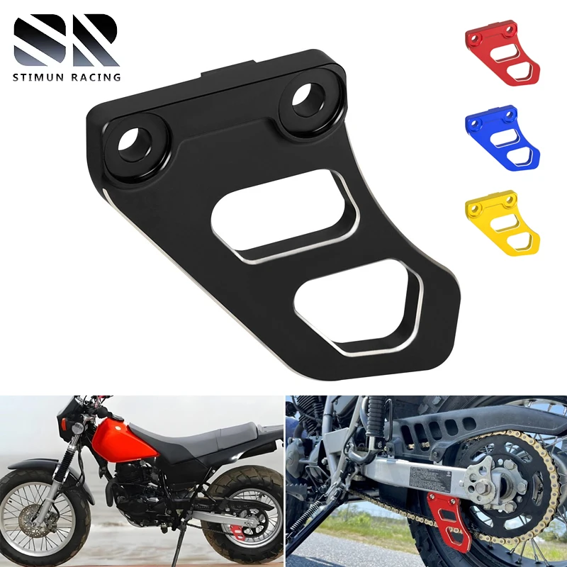 Motorcycle 3D CNC Aluminum Rear Chain Guard Guide Cover Compatible with YAMAHA TW200 2005-2025 XT250 2008-2025 XT225 2005-2007