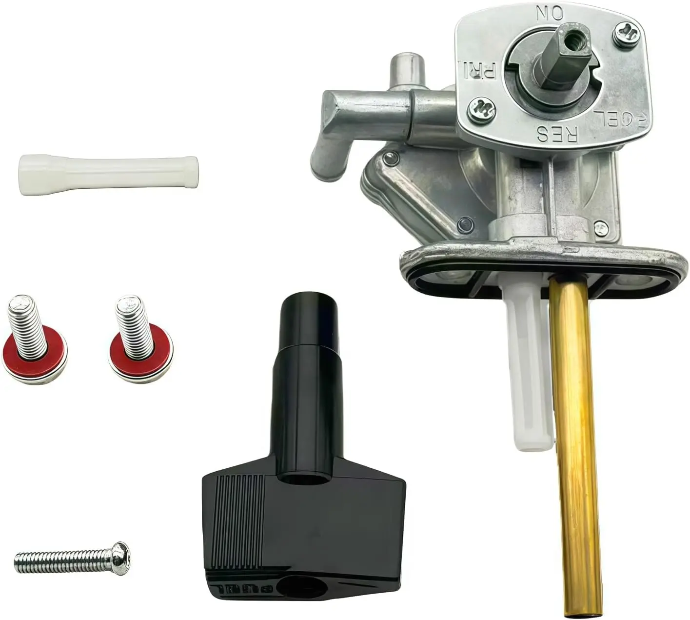 Fuel Valve Petcock Tank Switch Compatible with Suzuki GSF600 GSF600S GSF1200 GSF1200S Bandit 1995-2004 1996-2004 44300-26E00 443