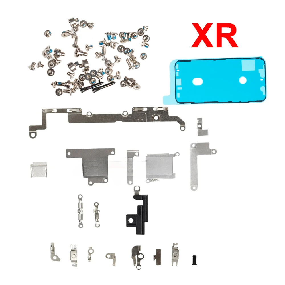 1set Full Inside Small Metal Parts Shield Plate Set Kit Holder Bracket For iPhone 6s 7 8 XS XR XS Max 11 12 13 14 Pro Max Plus