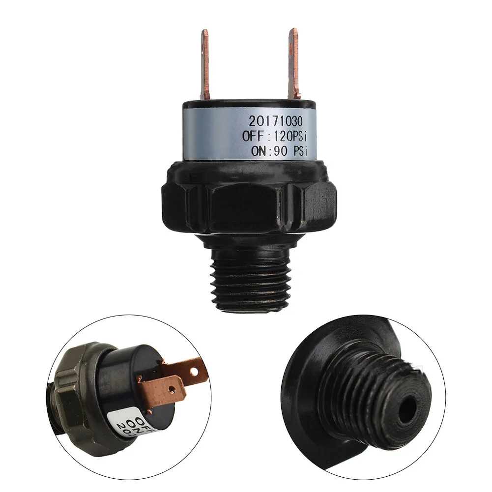Air Pressure Switch For Air Compressor Válvula de Controle de Pressão Npt 12v 24v 70100psi90-120psi110-140psi120-150psi