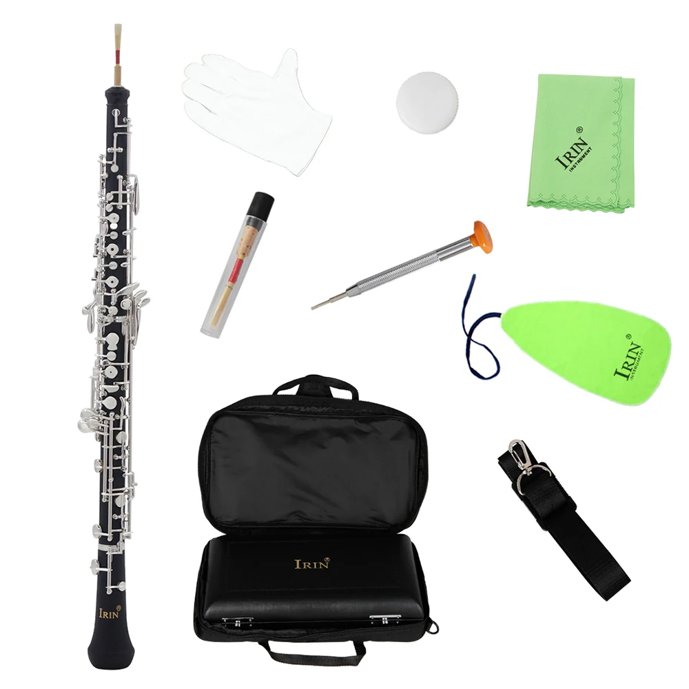 Brand Wood Wind Instrument Professional Grade Examination Semi Automatic Bakelite C Tone Oboe