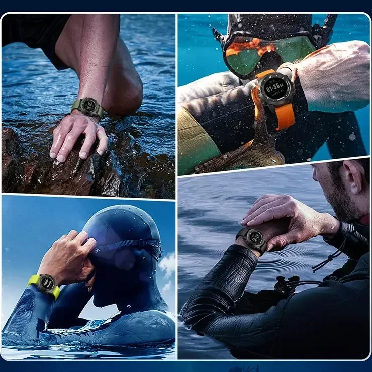 10%OFF  Smart Watches Diving Deep 100m RGBM Security Algorithm Altitude Temperature Compass Professional Diving Computer Watch