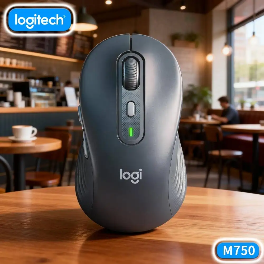 Logitech M650/M650L Wireless Mouse - 5 Programmable Buttons, SilentTouch Tech, 4000 DPI Tracking, 24-Month Battery