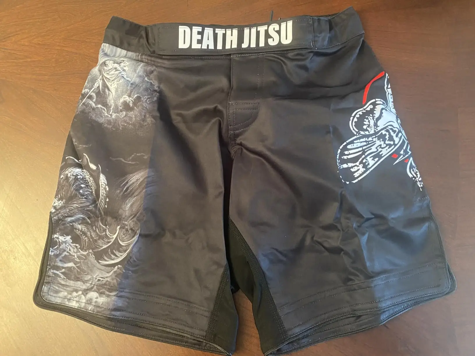 Custom Personalized Fight Shorts Pants for MMA BJJ No Gi Grappling Jiu Jitsu