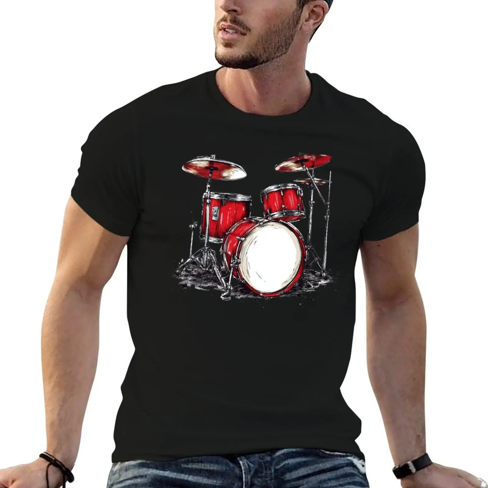 

Red Drum Kit T-Shirt man t shirt graphic graphic t shirts for man T-Shirt