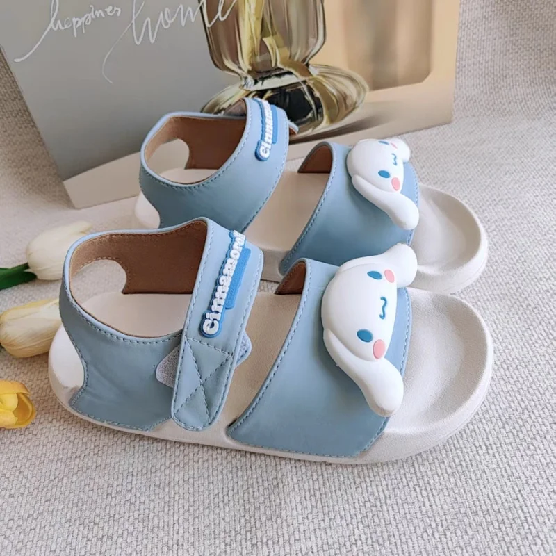 Summer Kids Sandals Hole Children's Shoes Slippers Soft Anti-skid Cartoon Diy Design Hole Baby Shoes Sandy Beach For Boy Girl