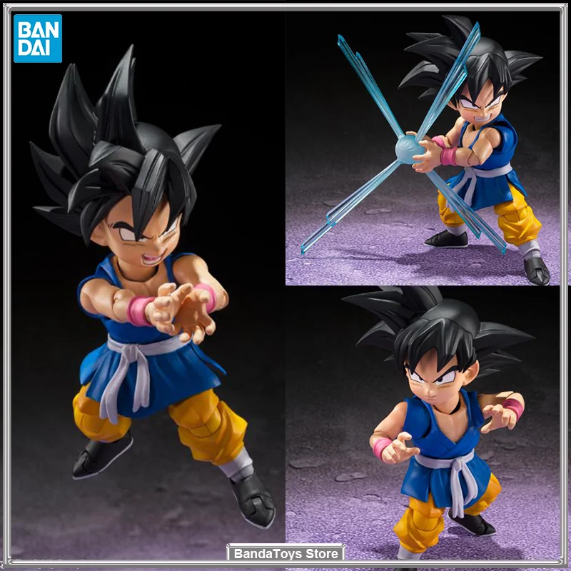 

100% In Stock Original Bandai Dragon Ball SHF Son Goku GT S.H.Figuarts Kid Goku (GT Ver.) Anime Action Figures Model Toys