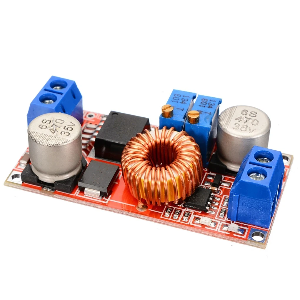 5A DC-DC Step Down Adjustable Power Supply Module Lithium Charger XL4015 4~38V 96% 5A DC adjustable step-down module