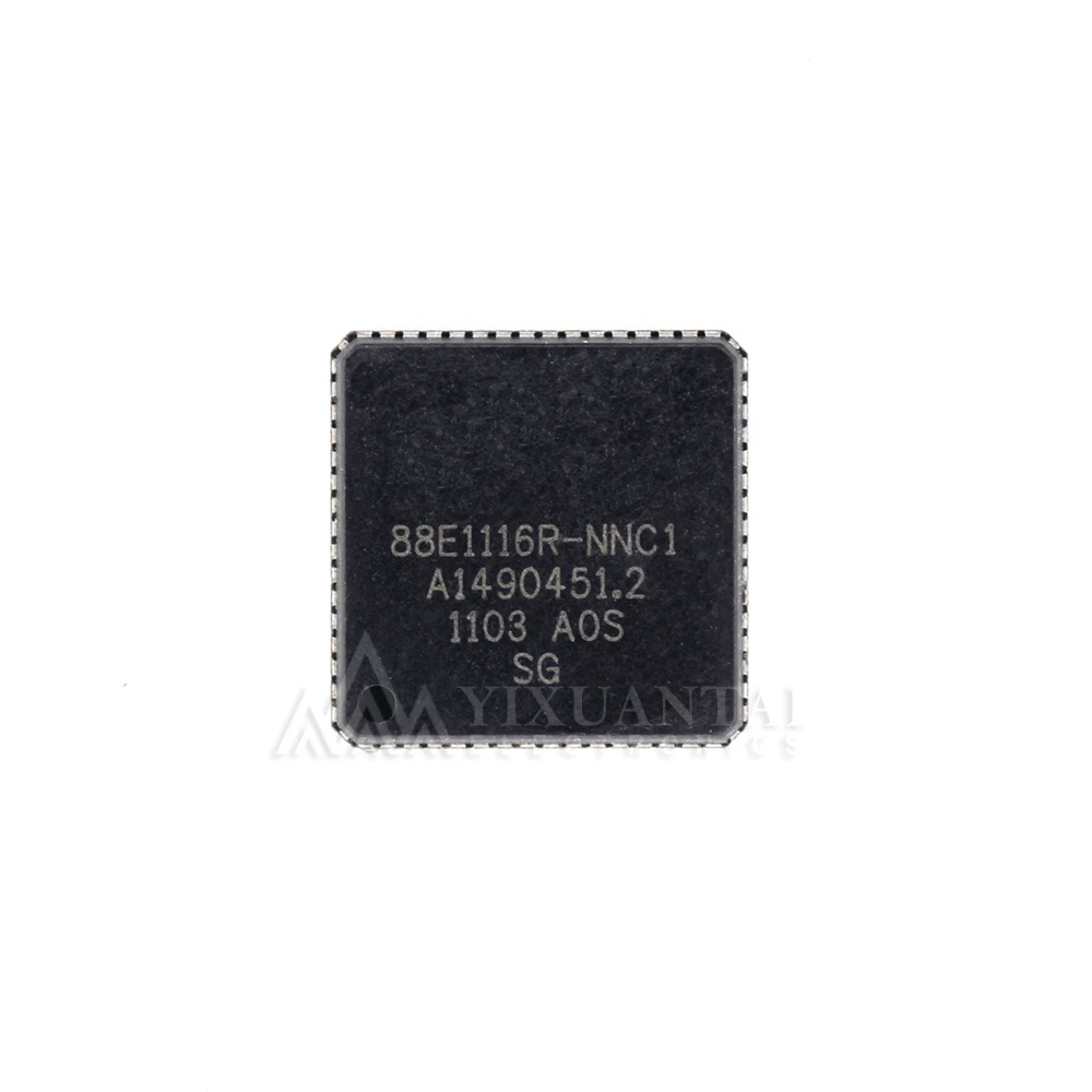 10PCS/LOT NEW Original  88E1116A1-NNC1C000  88E1116A1-NNC1C  88E1116A1-N  88E1116   Marking:88E1116-NNC1